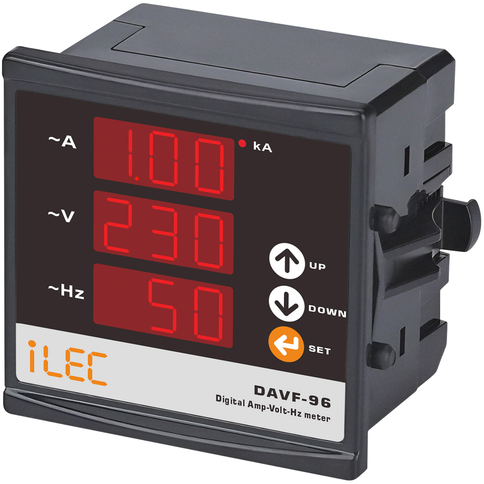 Đồng hồ đo dòng điện, điện áp, tần số ILEC DAVF-96