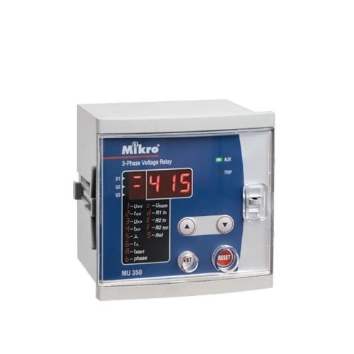 Relay bảo vệ điện áp đa tính năng Mikro MU350-415V