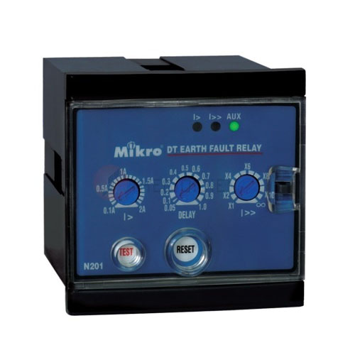 Relay bảo vệ dòng chạm đất Mikro N201-240AD (0.1-2A)