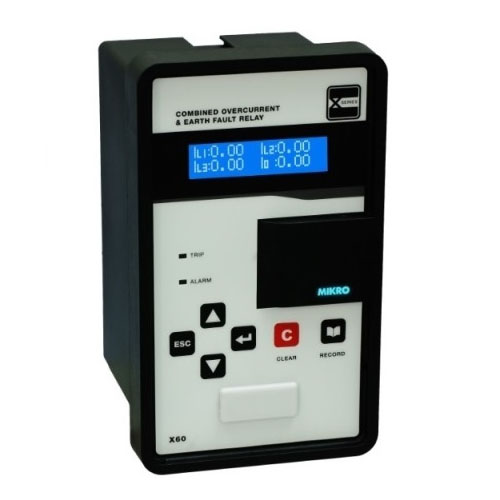 Relay bảo vệ quá dòng và chạm đất Mikro X60-OCEF-240AD