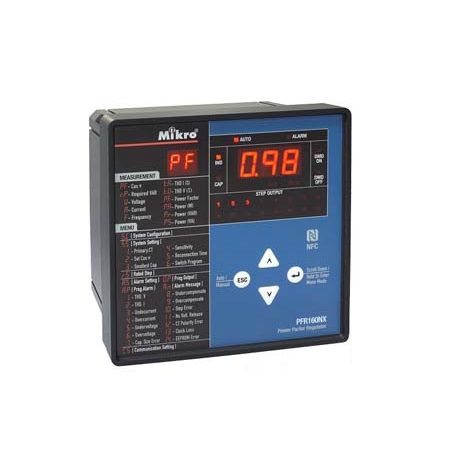Bộ điều khiển bù công suất phản kháng Mikro 16 cấp - PFR160NX