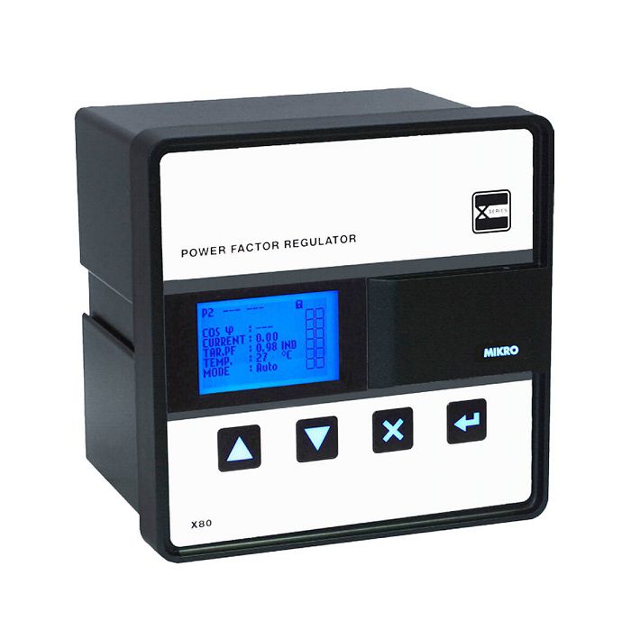 Bộ điều khiển tụ bù Mikro 12 cấp X80-PFR120P3-240-50